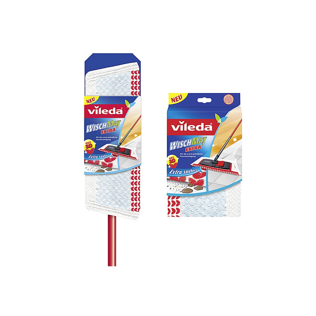 Bodenwischer Wischmat Extra mit Teleskopstiel,