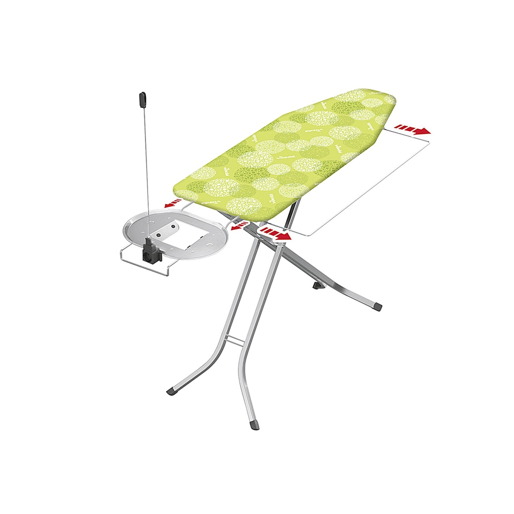 Bügeltisch Perfect 2in1 grün 122x44cm,