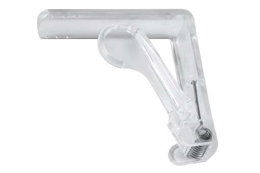 [9407021] Tischtuchklammer luxus transparent 4Stück auf Karte,